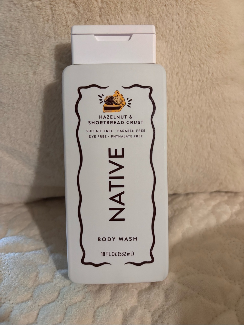 Limited edition Native Hazelnut & Shortbread Crust Body Wash